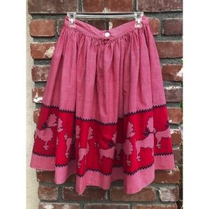 Vintage Poodle Skirt